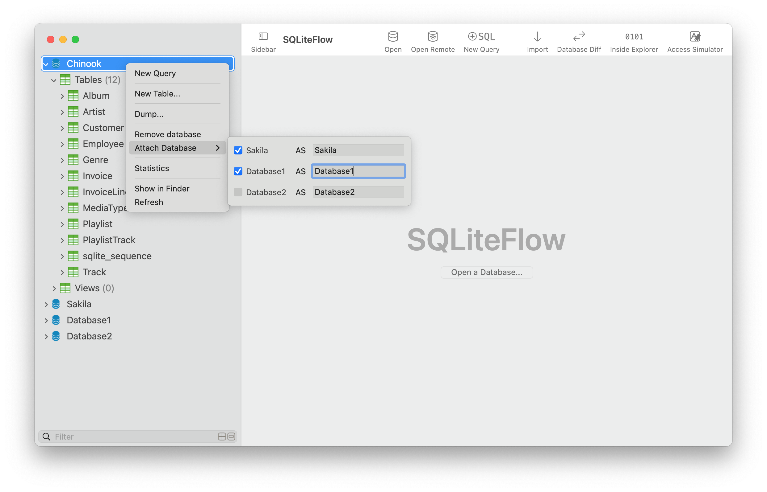 file address for mac in sqlite